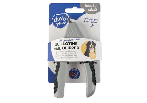 Duvo+ Nagelknipper guillotine grijs