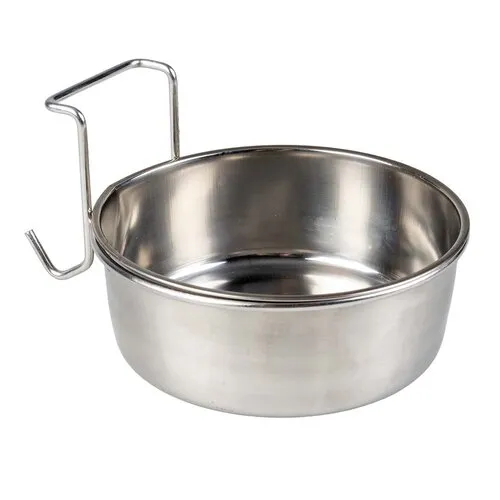 Duvo+ Vogel eetkom inox met haak 590 ml