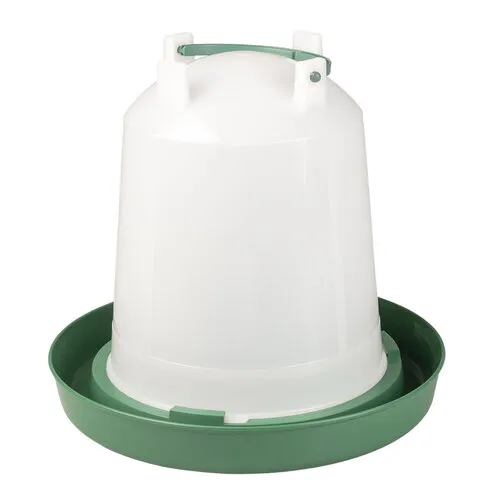 Duvo+ Drinkklok met handvat | eco transparant groen | 7L of 10L