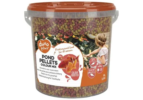 Duvo+ Vijverpellets kleurmix 3 mm 25 L