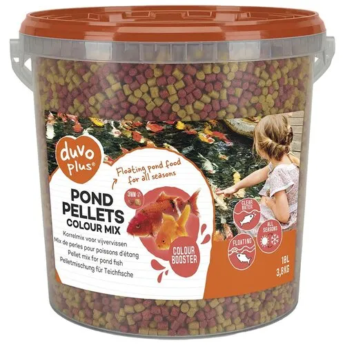 Duvo+ Vijverpellets kleurmix 3 mm 25 L
