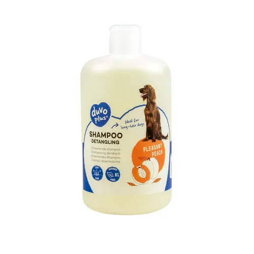 Duvo+ Ontwarrende hondenshampoo met perzik