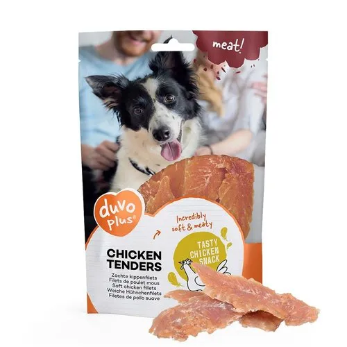Duvo+ Kippenfilets hondensnack (zacht)