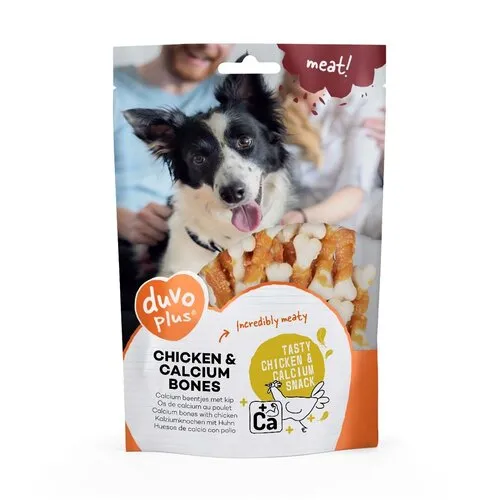 Duvo+ Kip calcium benen kauwsnack