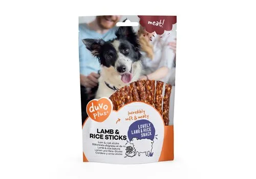 Duvo+ Lam & rijst sticks voor honden