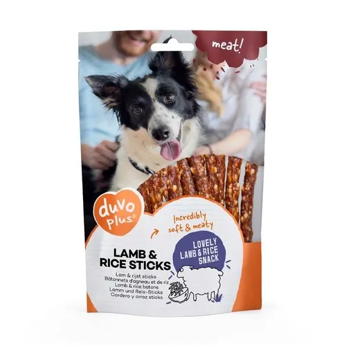 Duvo+ Lam & rijst sticks voor honden