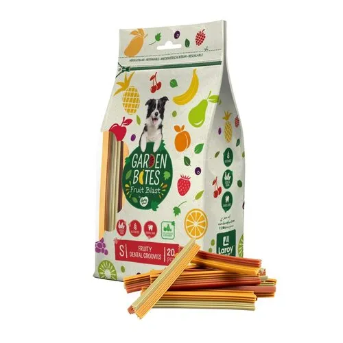 Duvo+ Fruity Dental Groovies | vegetarische kauwsnack