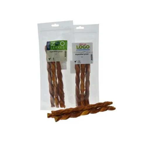 Zoolekker Kipwokkel groot 3 stuks