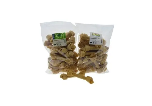 Zoolekker Knoopbeen buffelhuid 16 cm | 20 stuks