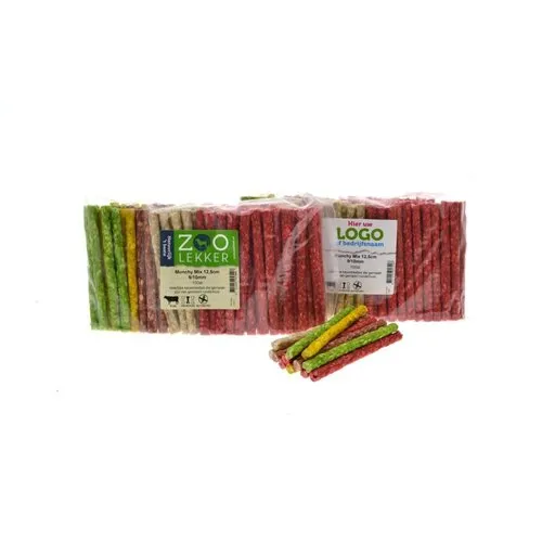 Zoolekker Munchy mix kauwstaafjes 12,5 cm