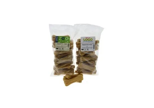 Zoolekker Geperst bot 10 cm | bulk 20 stuks