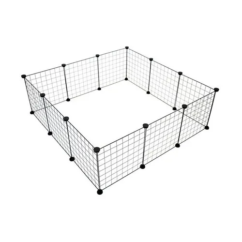 Duvo+ Modulair verblijf kleine zoogdieren zwart