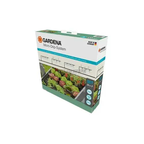Gardena Bewateringsset moestuin | druppelirrigatie tot 35 planten