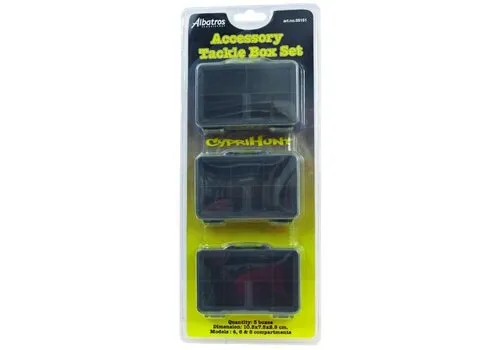 Albatros Accessoires tacklebox set | 3 opbergdoosjes