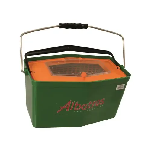 Albatros Aasketel 7 liter met binnenmand en kijkvenster