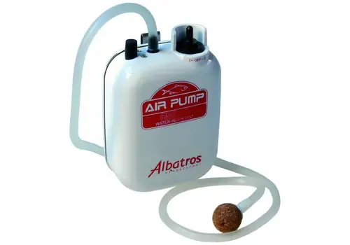 Albatros Aaspomp 2-speed voor levend aas
