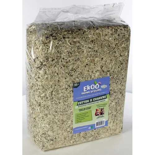 Ekoo Katoen | hennep bodembedekking 35 liter