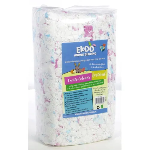 Ekoo Exotic Color Festival nestmateriaal | 20 liter