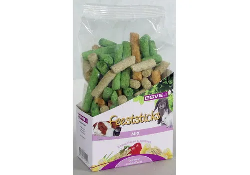 ESVE Feeststicks Mix voor knaagdieren 175 g
