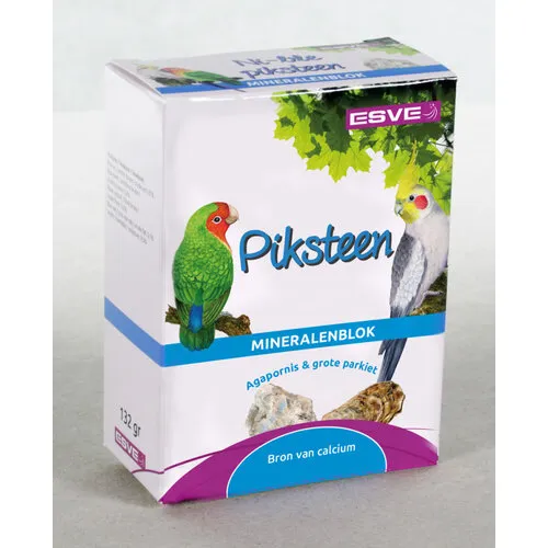 ESVE Ni-ble piksteen agapornis naturel rood | 1 stuk