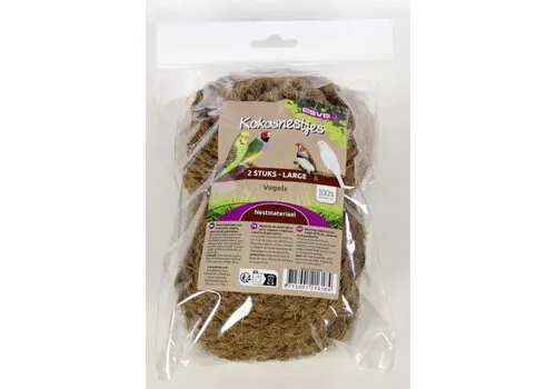 ESVE Kokosnestjes groot | 2 stuks