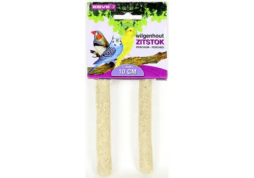 ESVE Wilgen zitstok 10 cm | 2 stuks