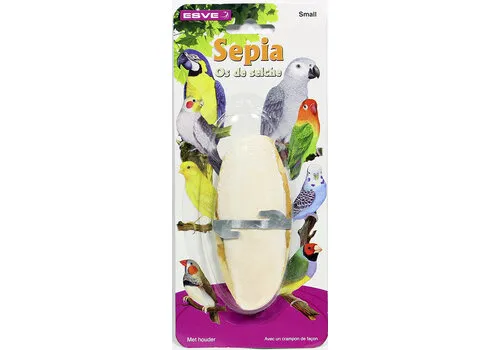 ESVE Sepiaschelp op kaart voor vogels