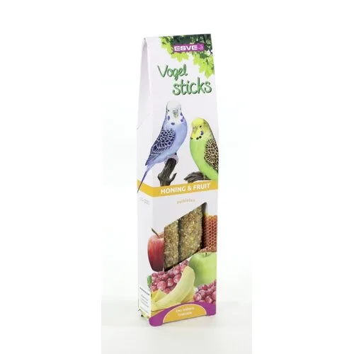ESVE Vogelsticks parkiet | honing variatiemix 2 stuks