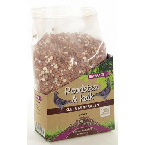 ESVE Roodsteen en kalk voor duiven | 1 kg