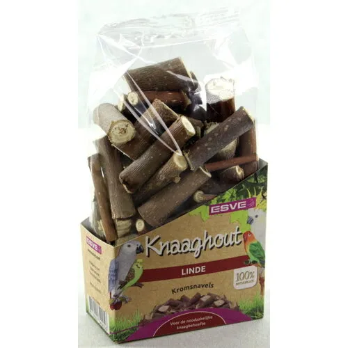 ESVE Knaaghout linde voor vogels 120 g
