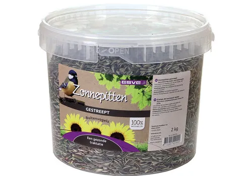 ESVE Gestreepte zonnepitten emmer 2 kg