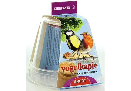 ESVE Vogelkapje voor pindakaaspot