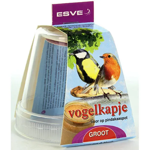 ESVE Vogelkapje voor pindakaaspot