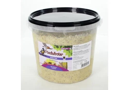 ESVE Vogelpindakaas met insecten | emmer 5 kg