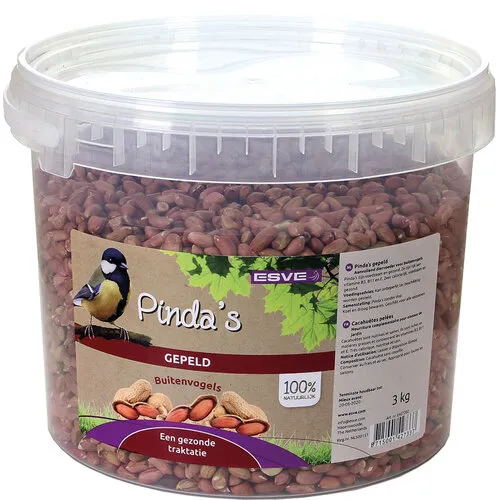 ESVE Gepelde pinda’s emmer 3 kg