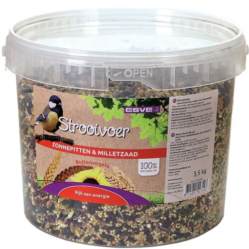 ESVE Strooivoer emmer 3,5 kg
