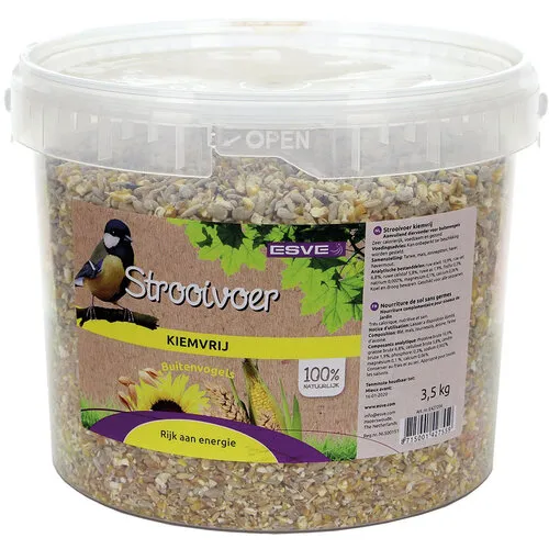 ESVE Kiemvrij strooivoer emmer 3,5 kg