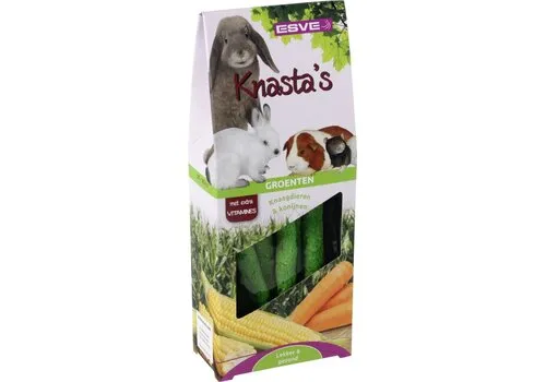 ESVE Groente knaagsnack sticks 100 gram
