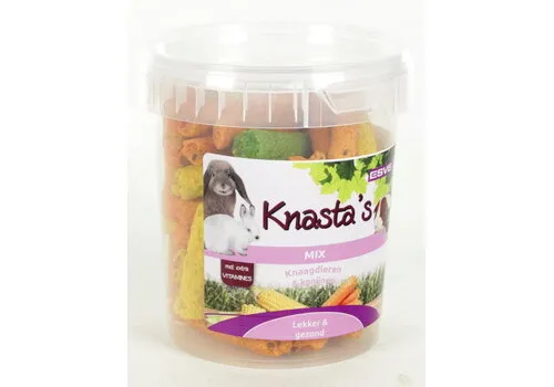 ESVE Knasta’s mix snackpot 240 gram voor konijnen en knaagdieren