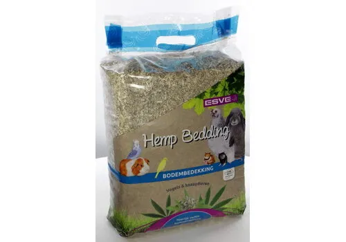 ESVE Hennepvezelstrooisel 48 liter | stofarm en sterk absorberend