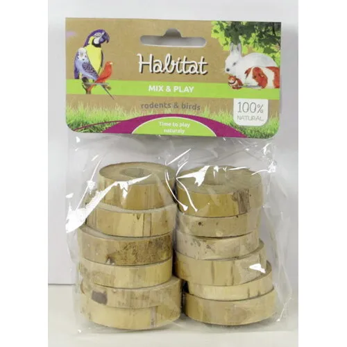 ESVE Bamboe speelringen | 12 stuks