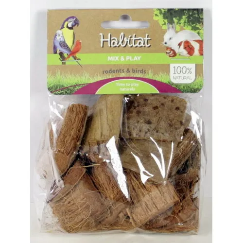 ESVE Coco husk foerageer- en knaagmateriaal 50 g