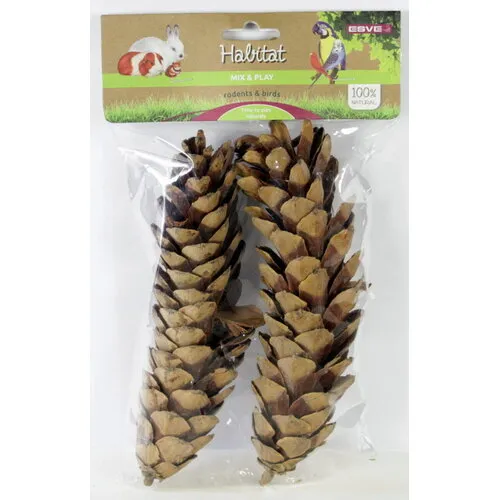 ESVE Mix & Play Dennenappels Large | 2 stuks