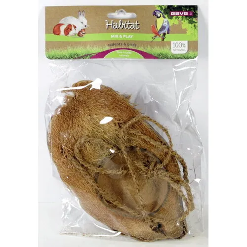 ESVE Kokosnoot hanger voor vogels en knaagdieren