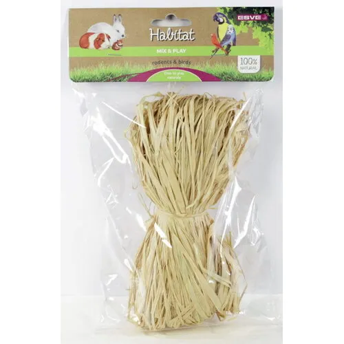 ESVE Raffia touw voor foerageren en knagen