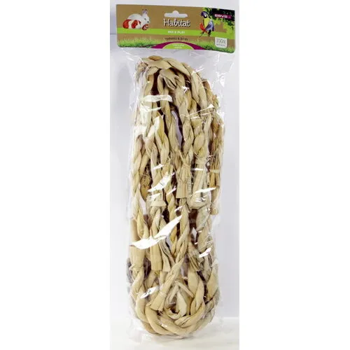 ESVE Mix & Play bananenblad speeltouw | knagen & foerageren