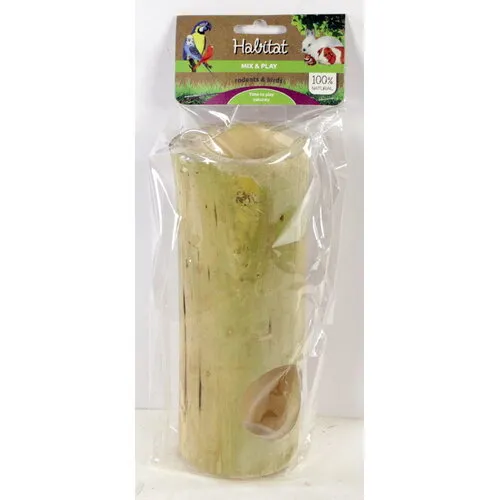ESVE Bamboe snackrol met 2 openingen 20 cm