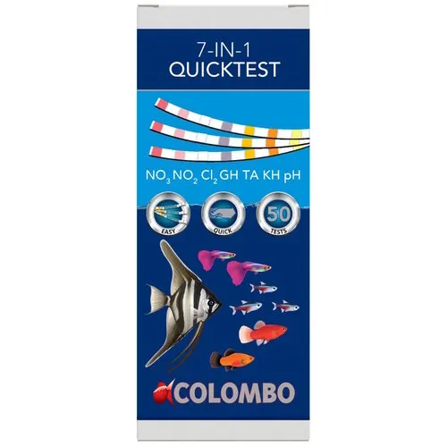 Colombo Aqua Quicktest 7in1 - 50 Strips