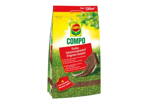 COMPO Turbo gazonmeststof 5 kg