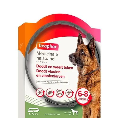 Beaphar Medicinale halsband hond vanaf 8 kg